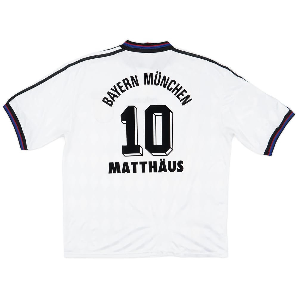 1996-98 Bayern Munich Away Shirt Matthaus #10 - 8/10 - (XL)
