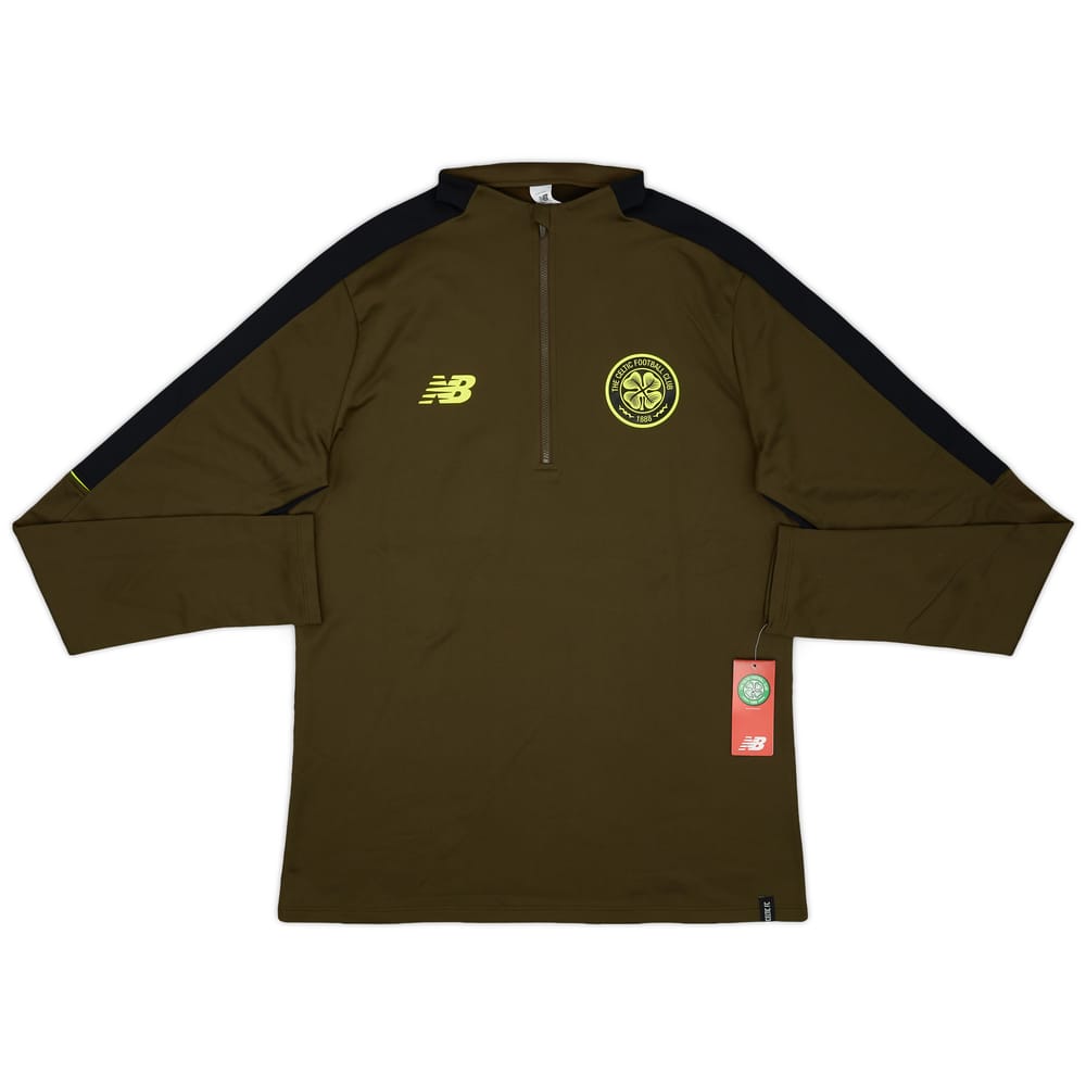 2018-19 Celtic New Balance 1/4 Zip Training Top (L)