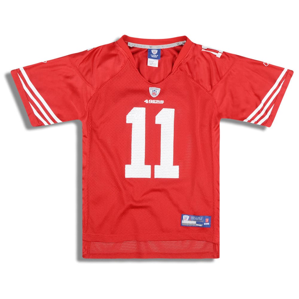 2009-11 San Francisco 49ers Smith #11 Reebok On Field Jersey (Home) Y