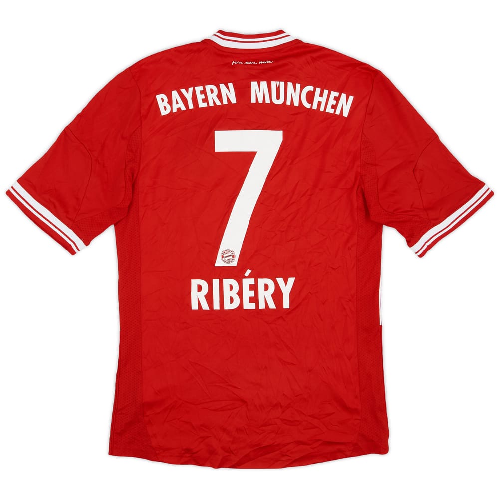 2013-14 Bayern Munich Home Shirt Ribery #7 - 9/10 - (S)