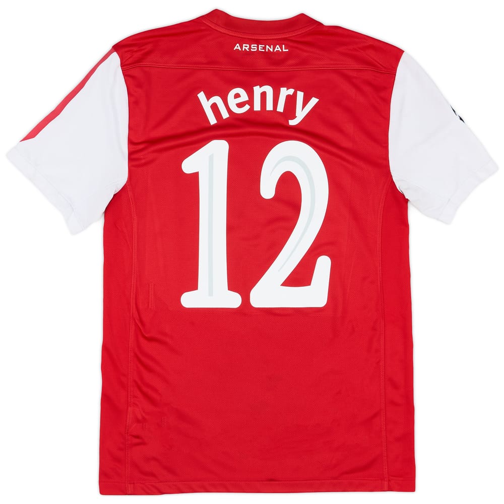 2011-12 Arsenal Home Shirt Henry #12 - 7/10 - (S)