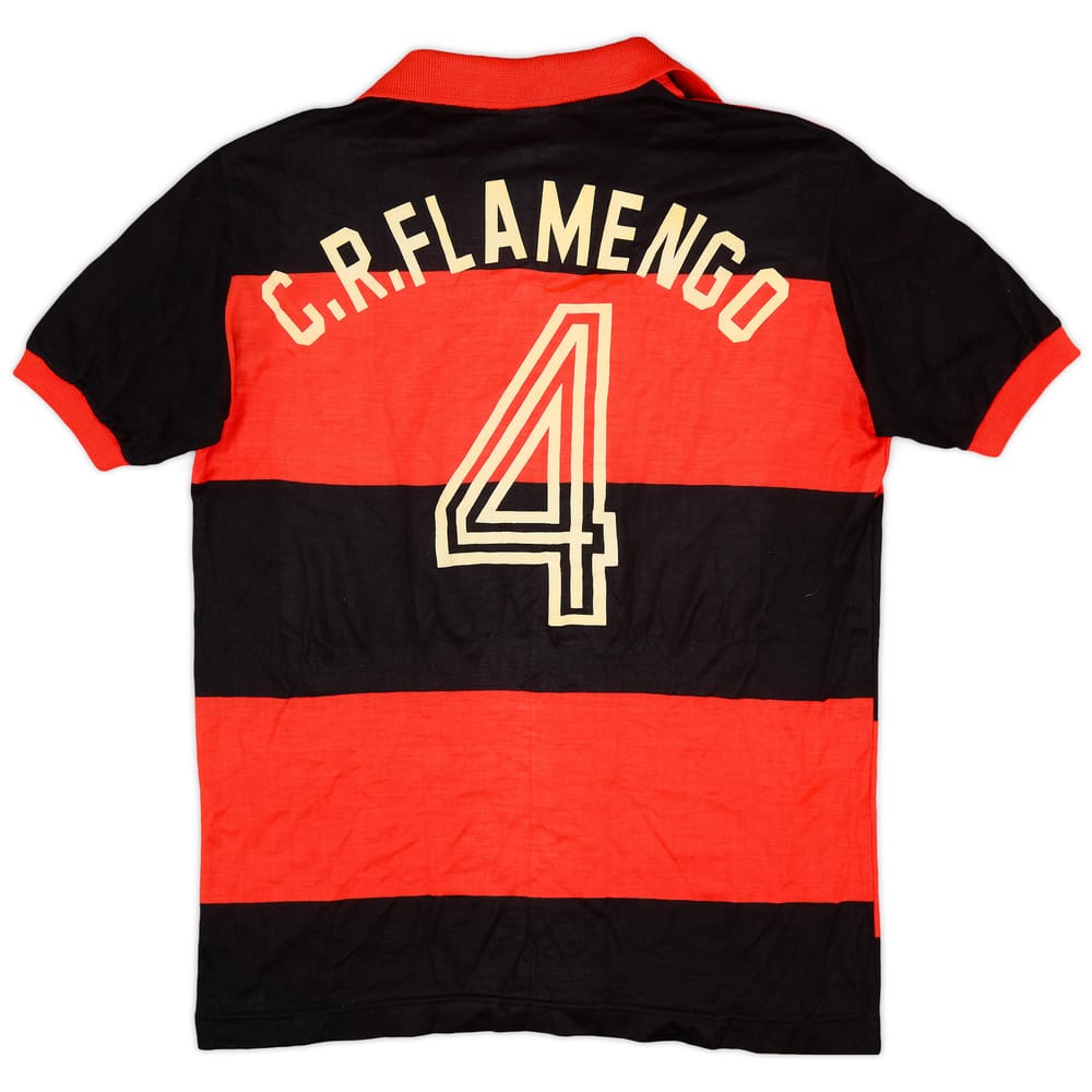 1987-90 Flamengo Home Shirt #4 - 6/10 - (L)