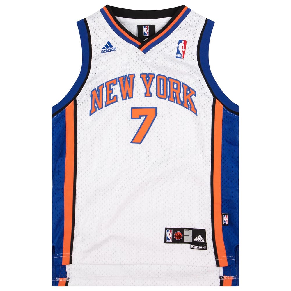 2006-07 New York Knicks Frye #7 adidas Swingman Jersey (Home) Y