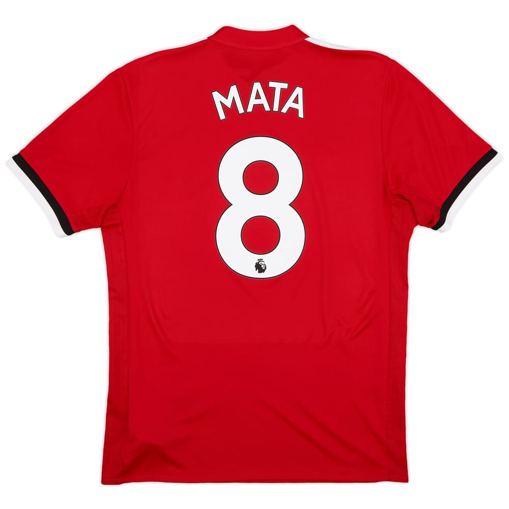 2017-18 Manchester United Home Shirt Mata #8 - 5/10 - (M)