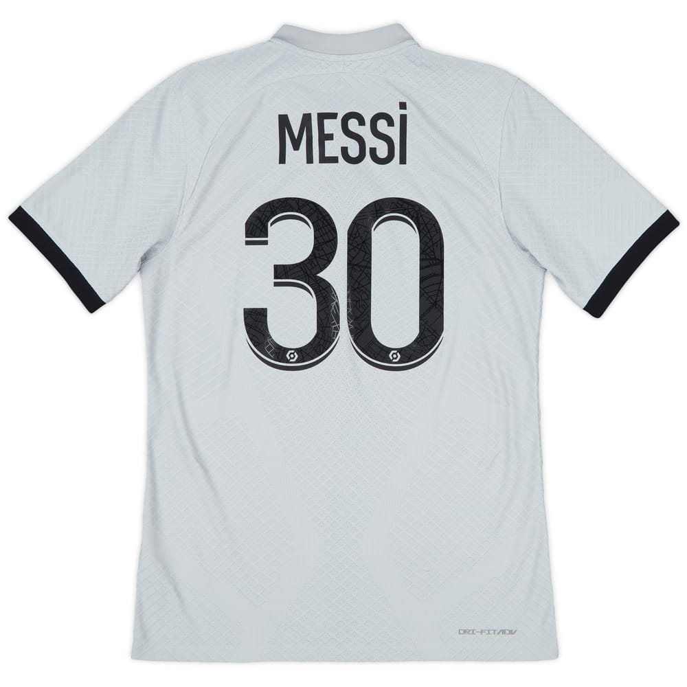 2022-23 Paris Saint-Germain Authentic Away Shirt Messi #30 - 9/10 - (S)