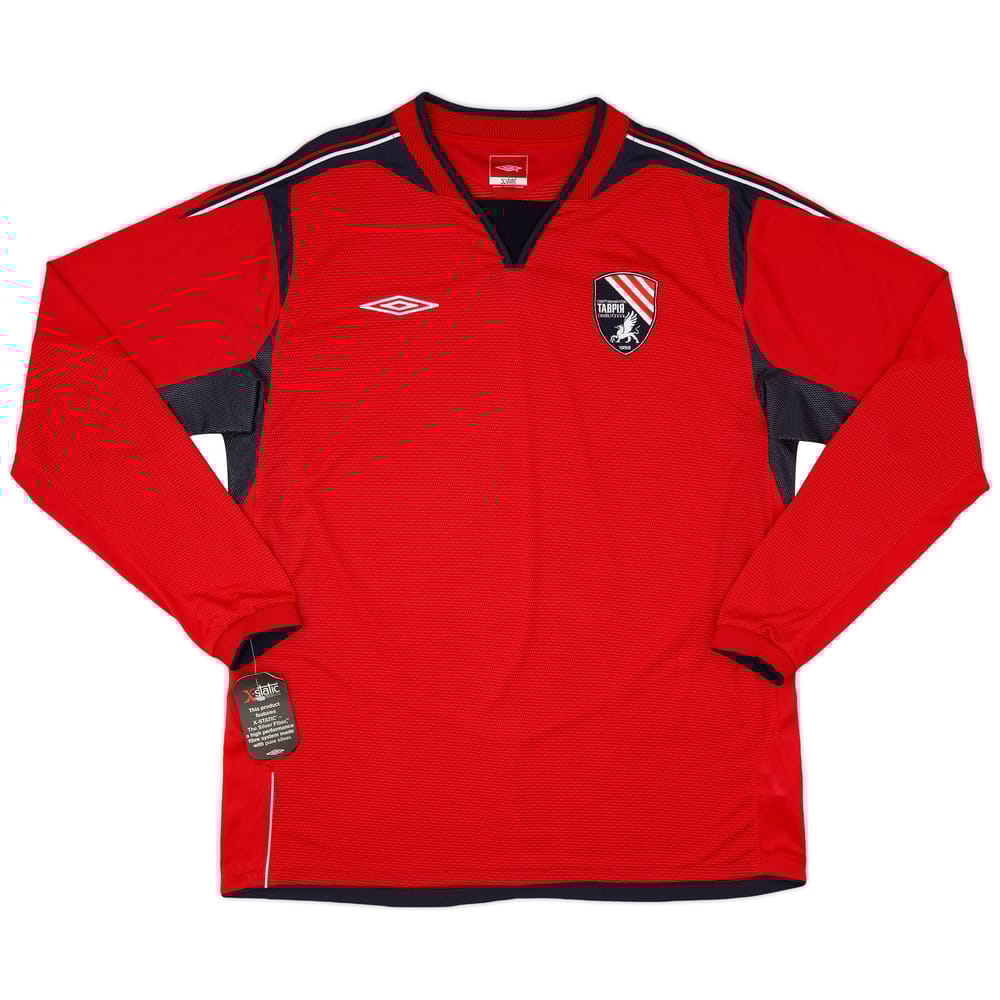 2007-08 Tavriya Simferopol Away L/S Shirt (XL)