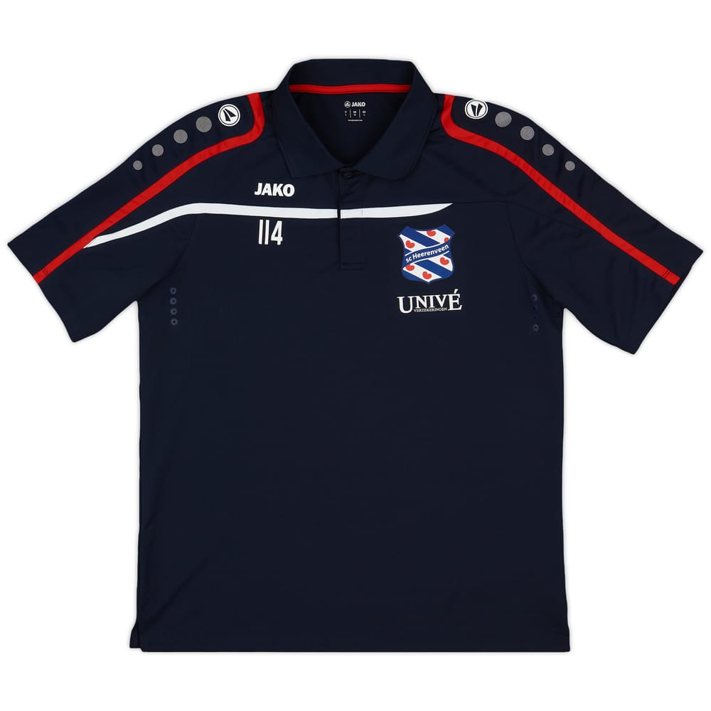 2018-19 Heerenveen Jako Player Issue Training Shirt #114 - 9/10 - (M)