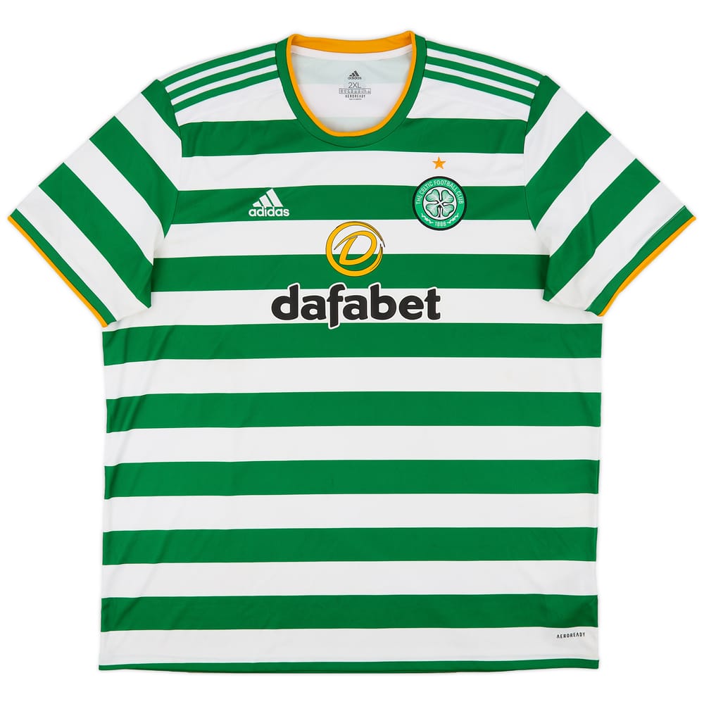 2020-21 Celtic Home Shirt - 9/10 - (XXL)