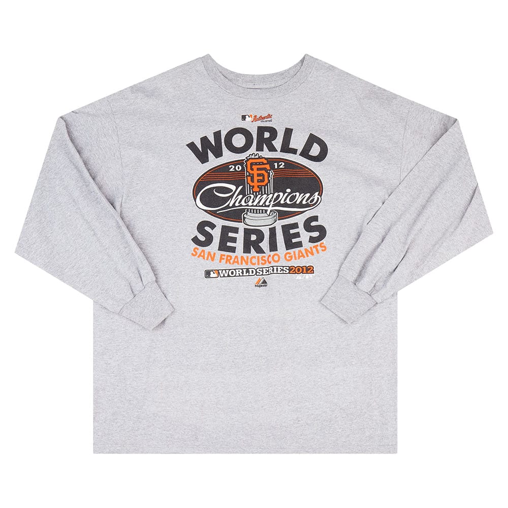 2012 San Francisco Giants World Series Champions Majestic L/S Tee XXL