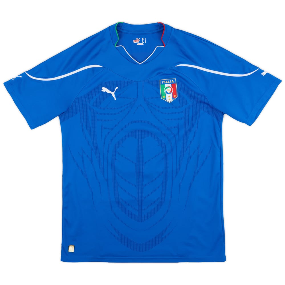2010-12 Italy Home Shirt - 9/10 - (L)