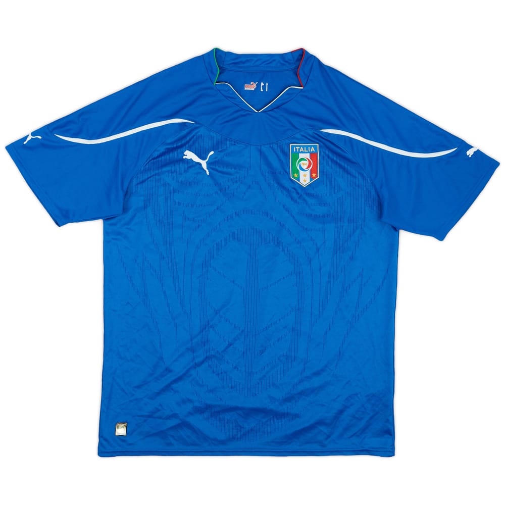 2010-12 Italy Home Shirt - 9/10 - (L)