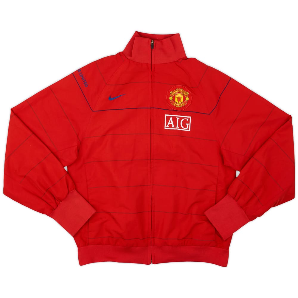 2008-09 Manchester United Nike Track Jacket - 6/10 - (S)