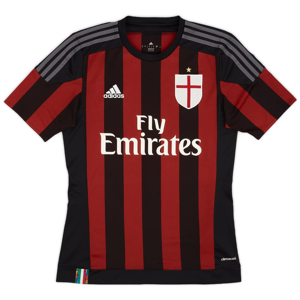 2015-16 AC Milan Home Shirt - 9/10 - (S)