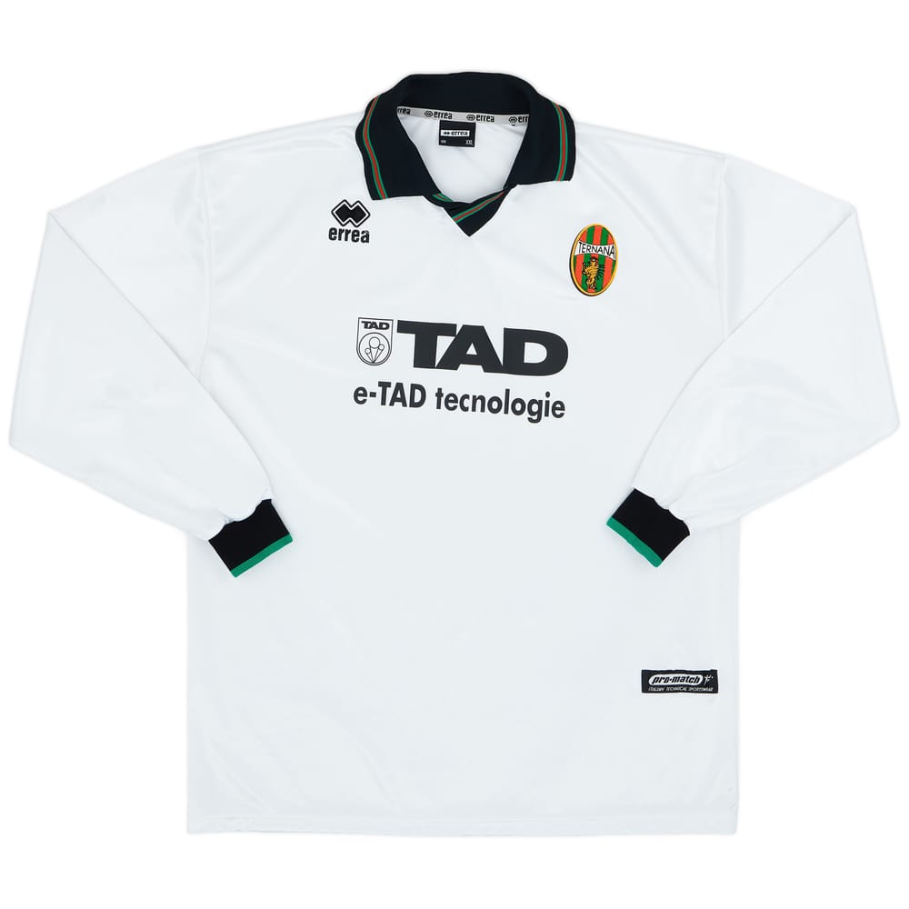 2000-01 Ternana Away L/S Shirt - 8/10 - (XXL)