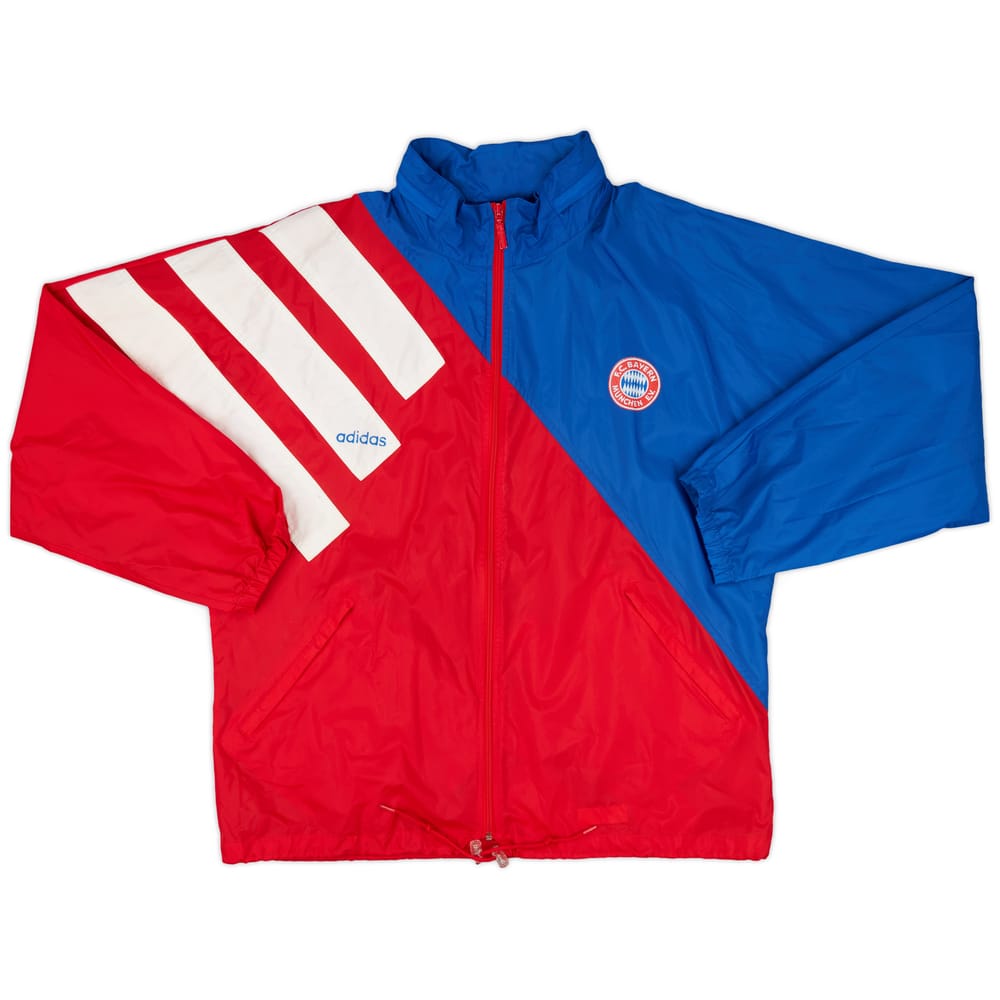 1993-95 Bayern Munich adidas Hooded Rain Jacket - 7/10 - (XL)