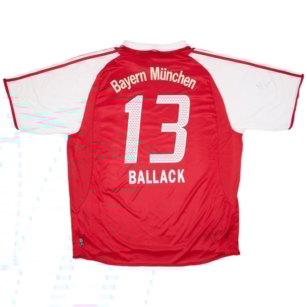 2004-05 Bayern Munich Home Shirt Ballack #13 - 6/10 - (XXL)