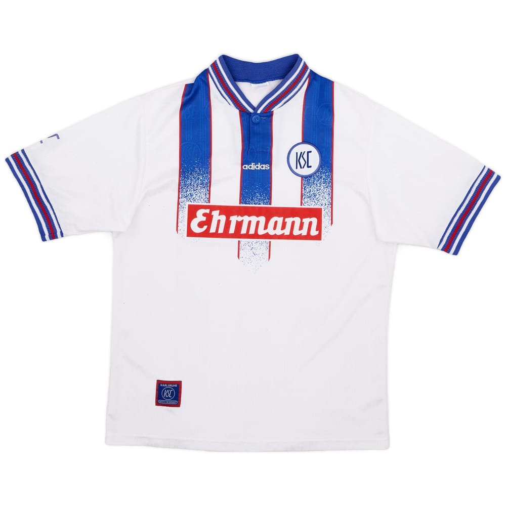 1996-98 Karlsruhe Home Shirt - 6/10 - (S)