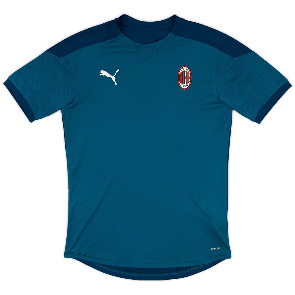 2020-21 AC Milan Puma Training Shirt - 8/10 - (M)