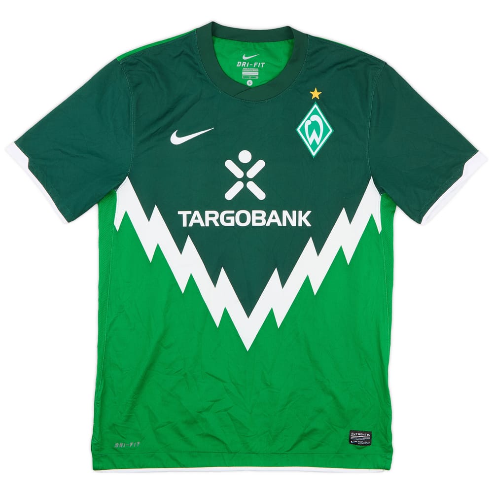 2010-11 Werder Bremen Home Shirt - 7/10 - (S)