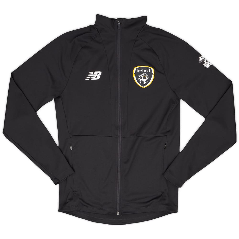 2019-20 Ireland New Balance 1/4 Zip Training Top - 8/10 - (S)