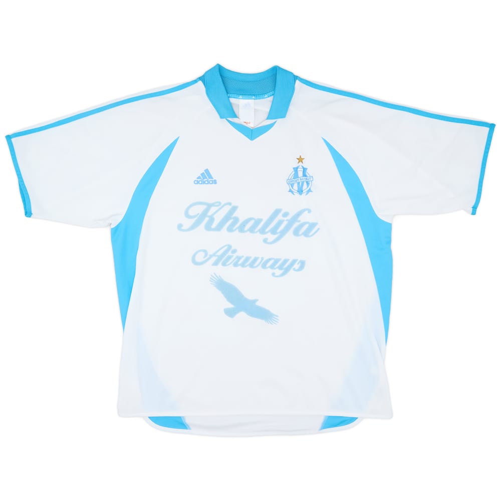 2001-02 Olympique Marseille Home Shirt - 7/10 - (XL)