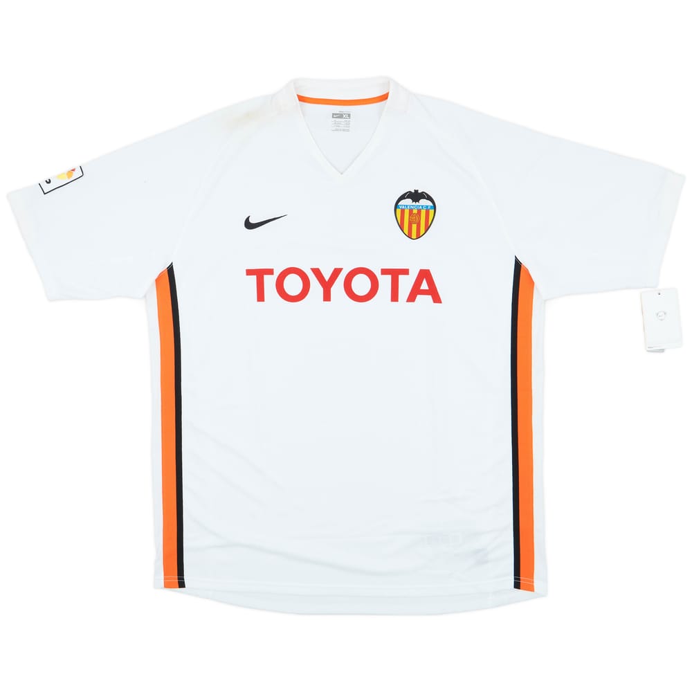 2006-07 Valencia Home Shirt (XL)