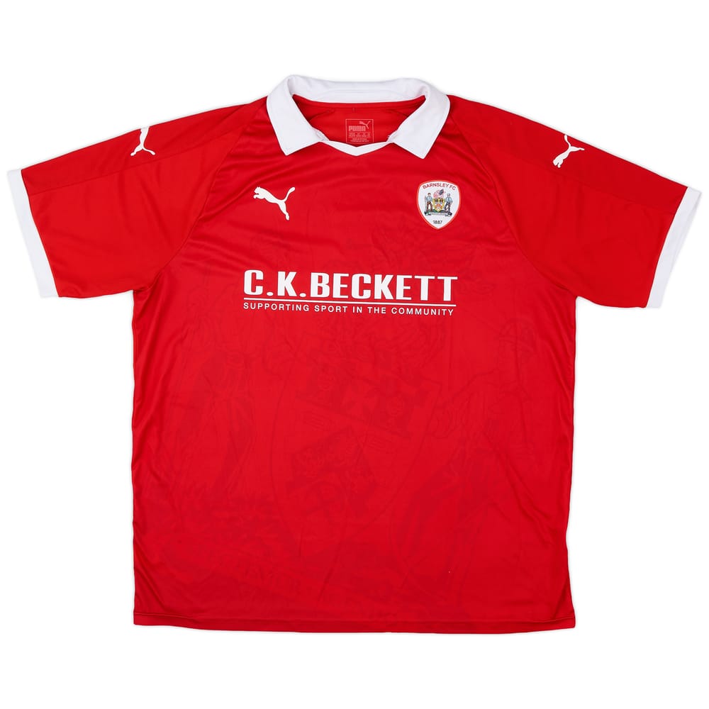 2018-19 Barnsley Home Shirt - 7/10 - (XXL)