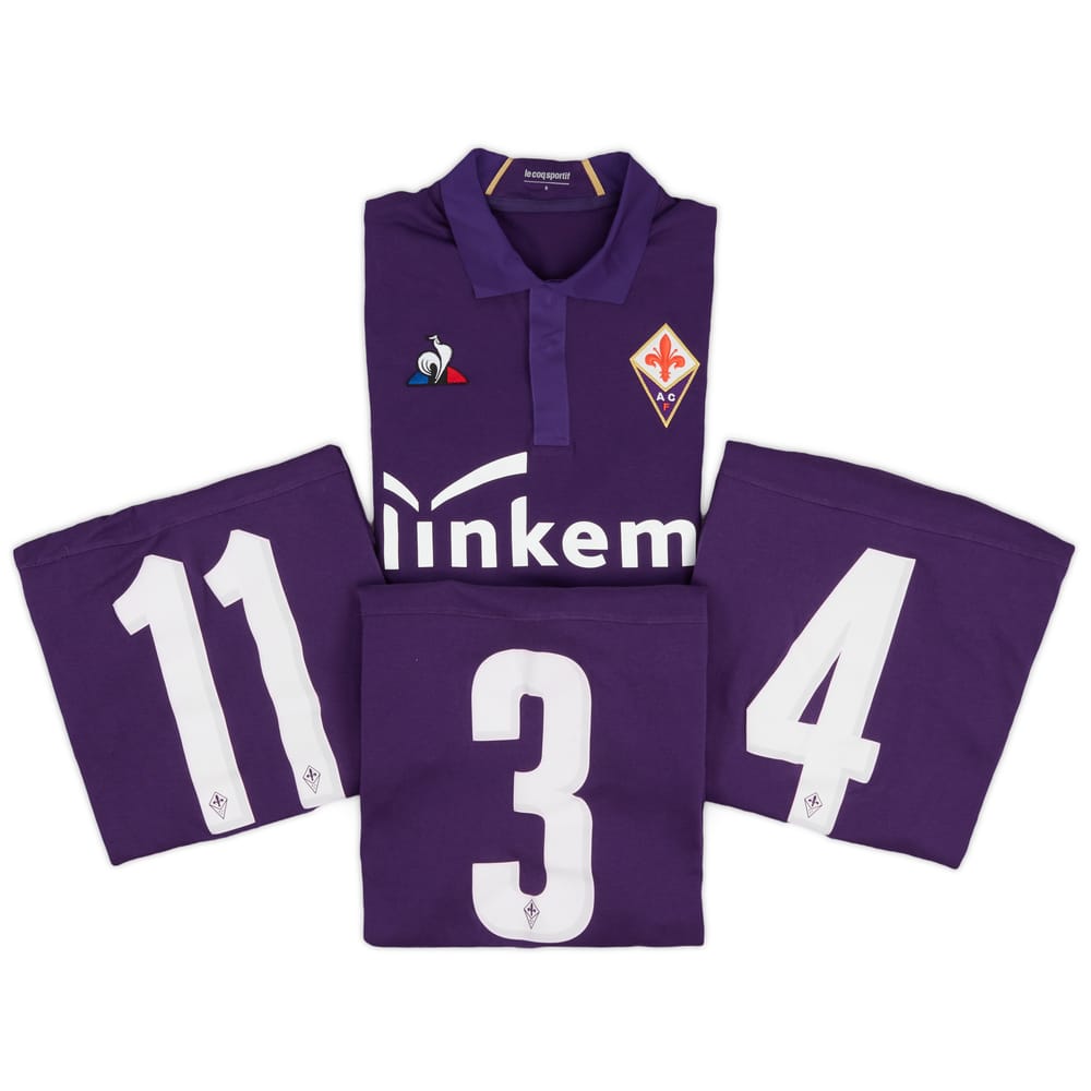 2018-19 Fiorentina Player Issue Home Shirt # - 5/10 - (S)