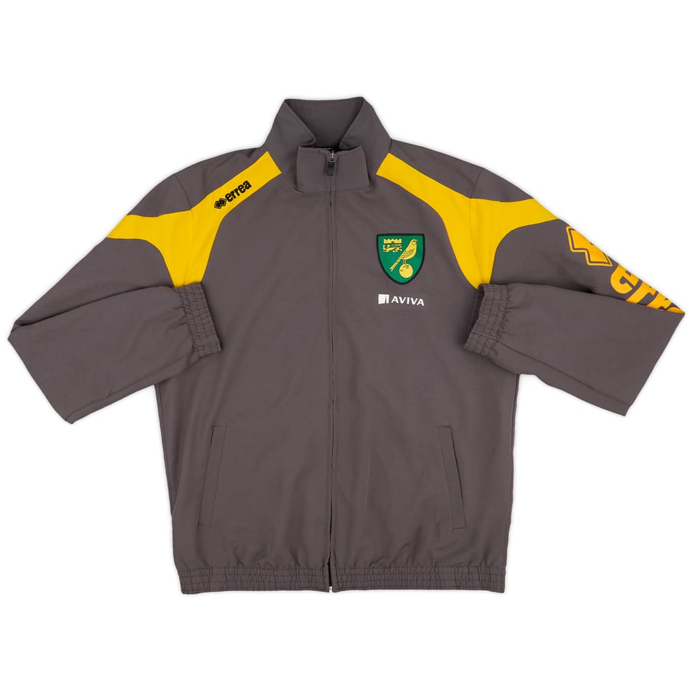 2015-16 Norwich Errea Track Jacket - 8/10 - (L)