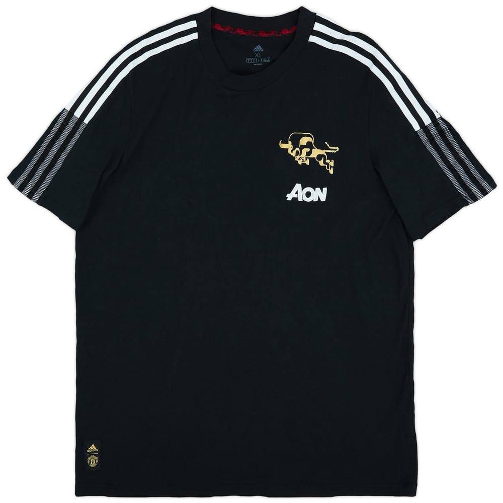 2021-22 Manchester United adidas Chinese New Year Tee - 9/10 - (XL)