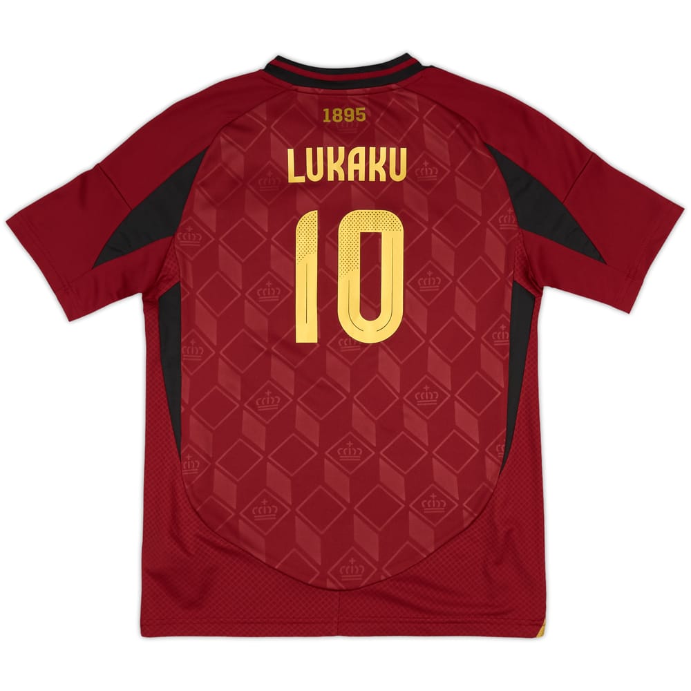 2024-25 Belgium Home Shirt Lukaku #10 (KIDS)
