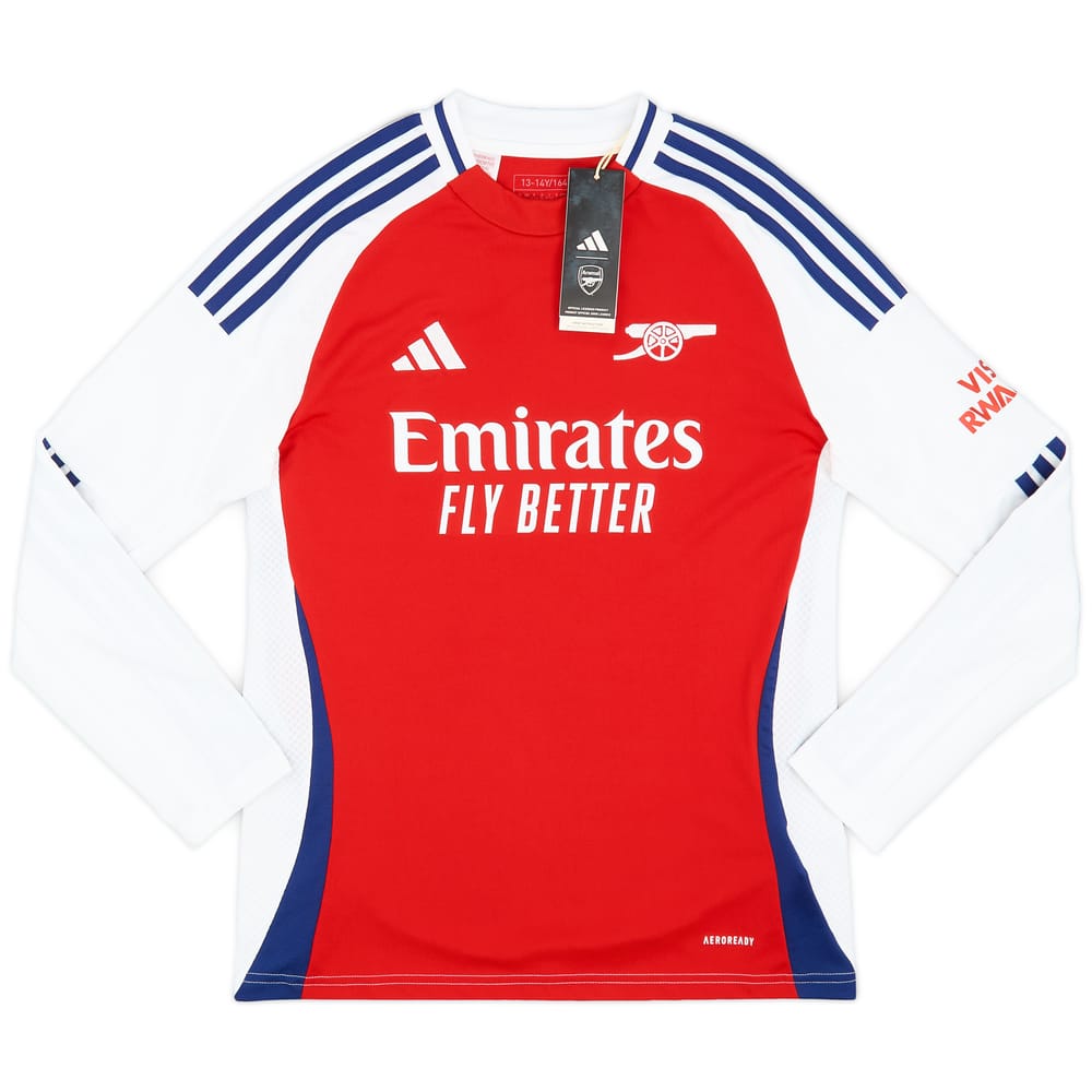 2024-25 Arsenal Home L/S Shirt (KIDS)
