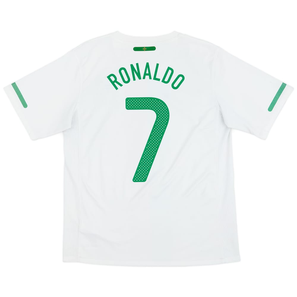 2010-11 Portugal Away Shirt Ronaldo #7 - 5/10 - (M)
