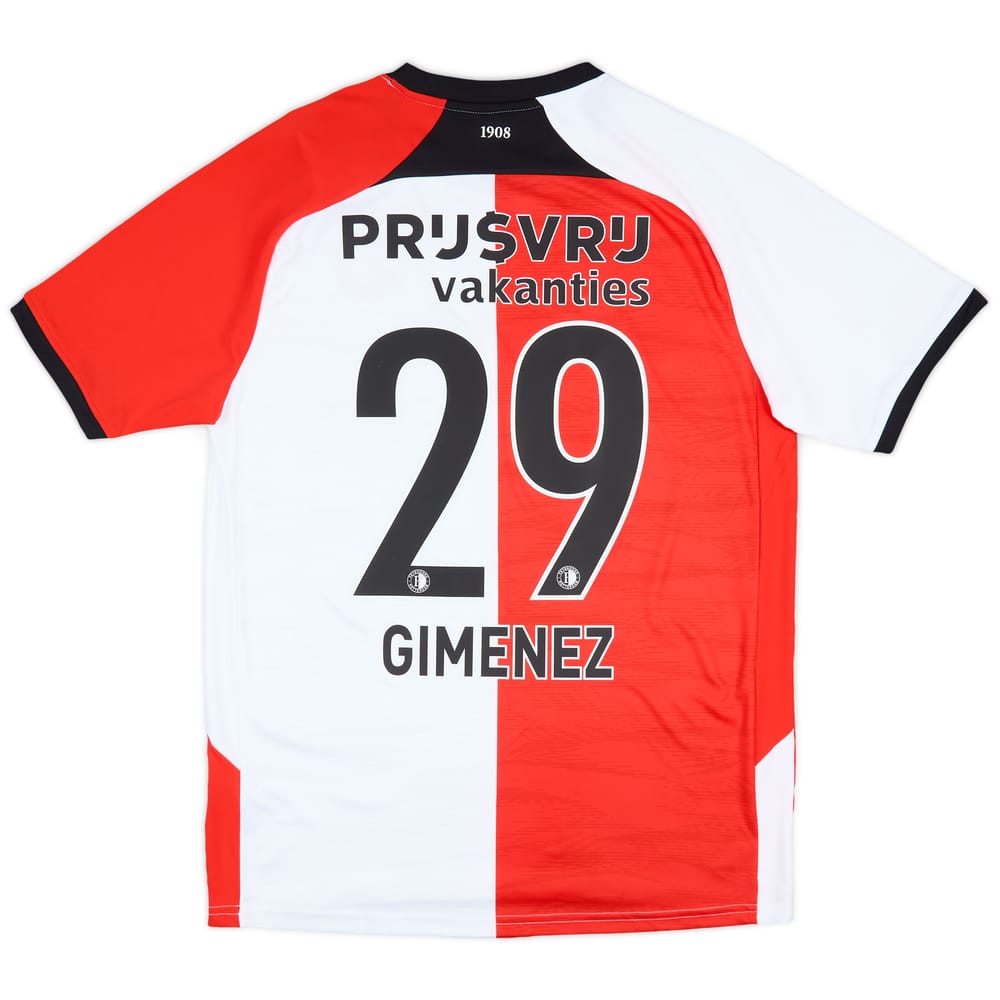 2024-25 Feyenoord Home Shirt Gimenez #29