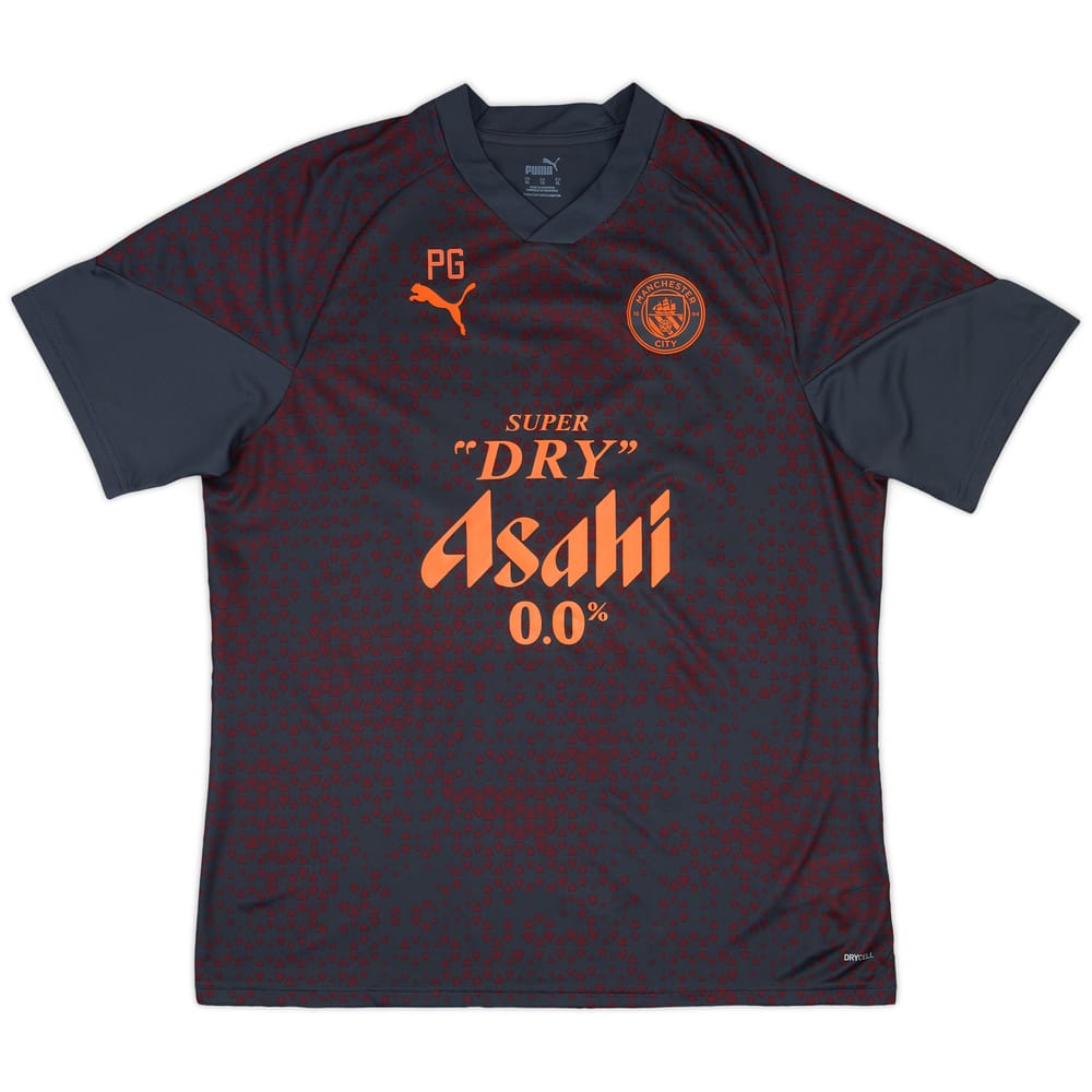 2023-24 Manchester City Staff Issue Training Shirt #PG (Guardiola) - As New - (XL)