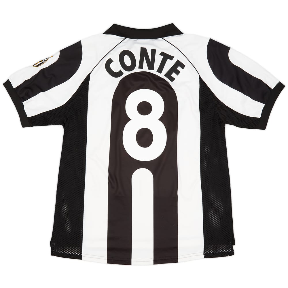1997-98 Juventus Centenary Home Shirt Conte #8 - 9/10 - (XL)