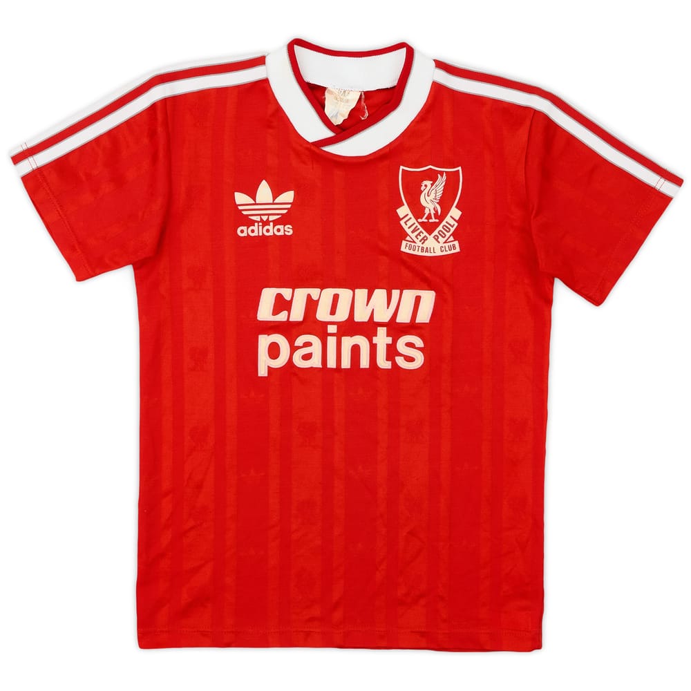 1987-88 Liverpool Home Shirt - 8/10 - (L.Boys)