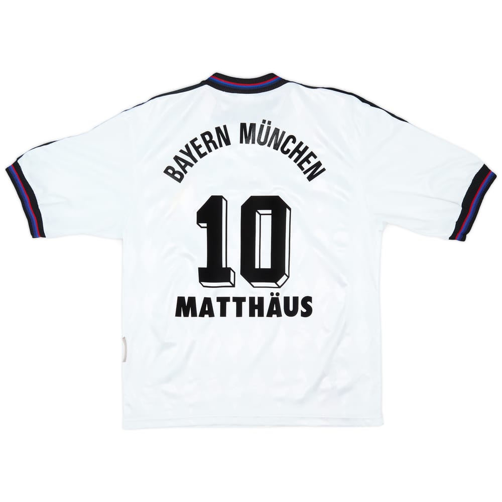 1996-98 Bayern Munich Away Shirt Matthaus #10 - 7/10 - (M)