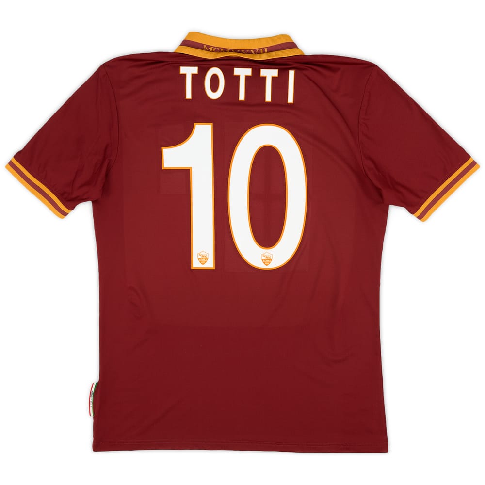 2013-14 Roma Home Shirt - 7/10 - (L)