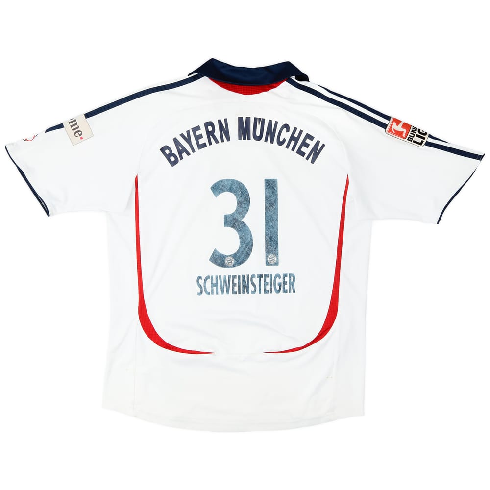 2006-07 Bayern Munich Away Shirt Schweinsteiger #31 - 5/10 - (XL.Boys)