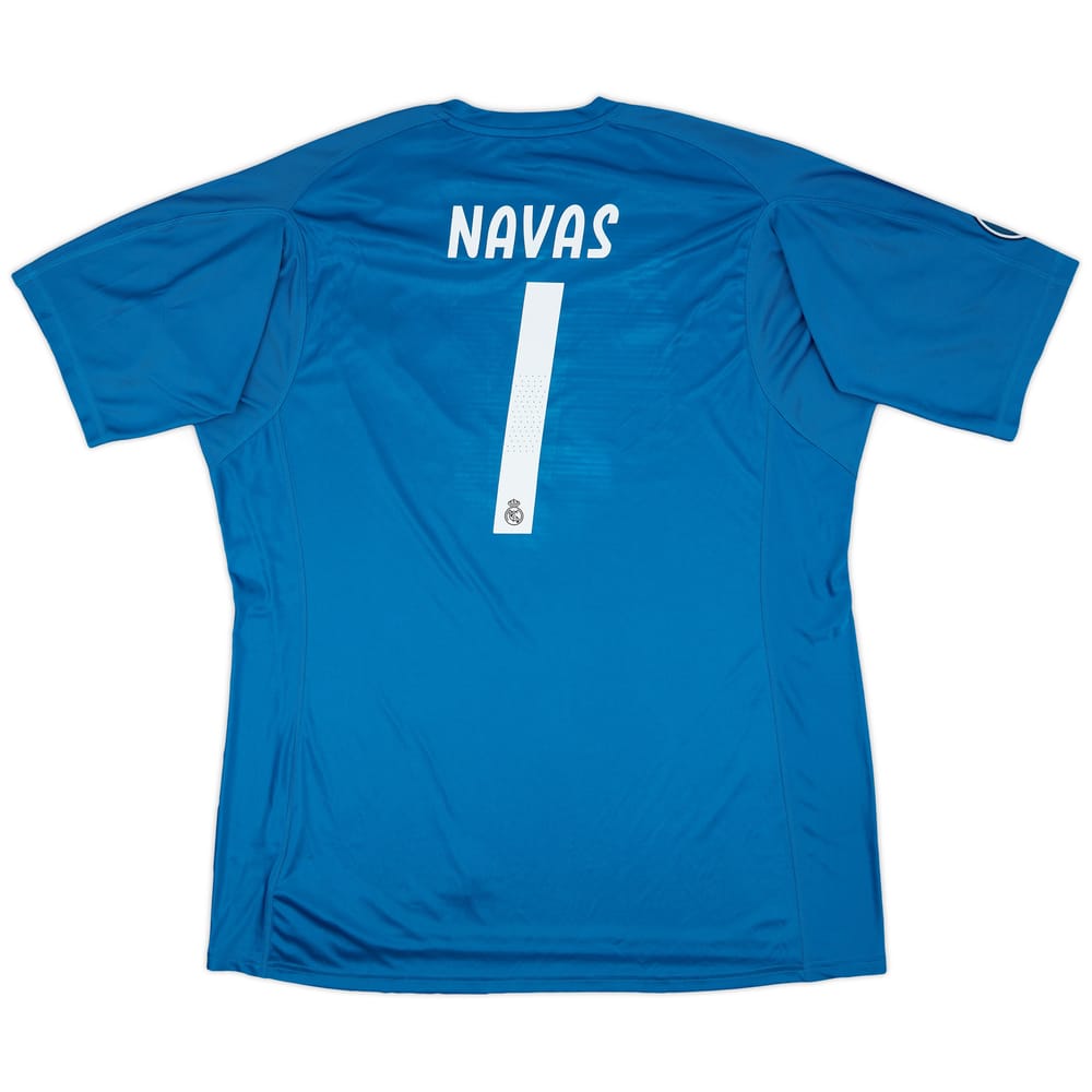 2018-19 Real Madrid GK Shirt Navas #1 (XXL)