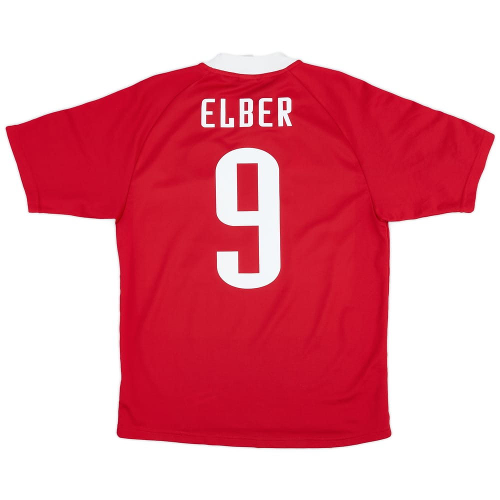 2001-02 Bayern Munich CL Shirt Elber #9 - 8/10 - (S)