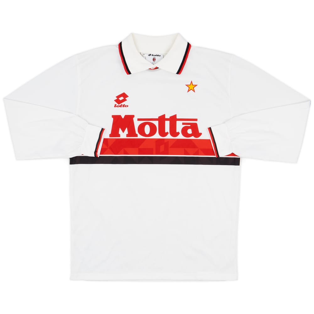 1993-94 AC Milan Away L/S Shirt - 9/10 - (M)