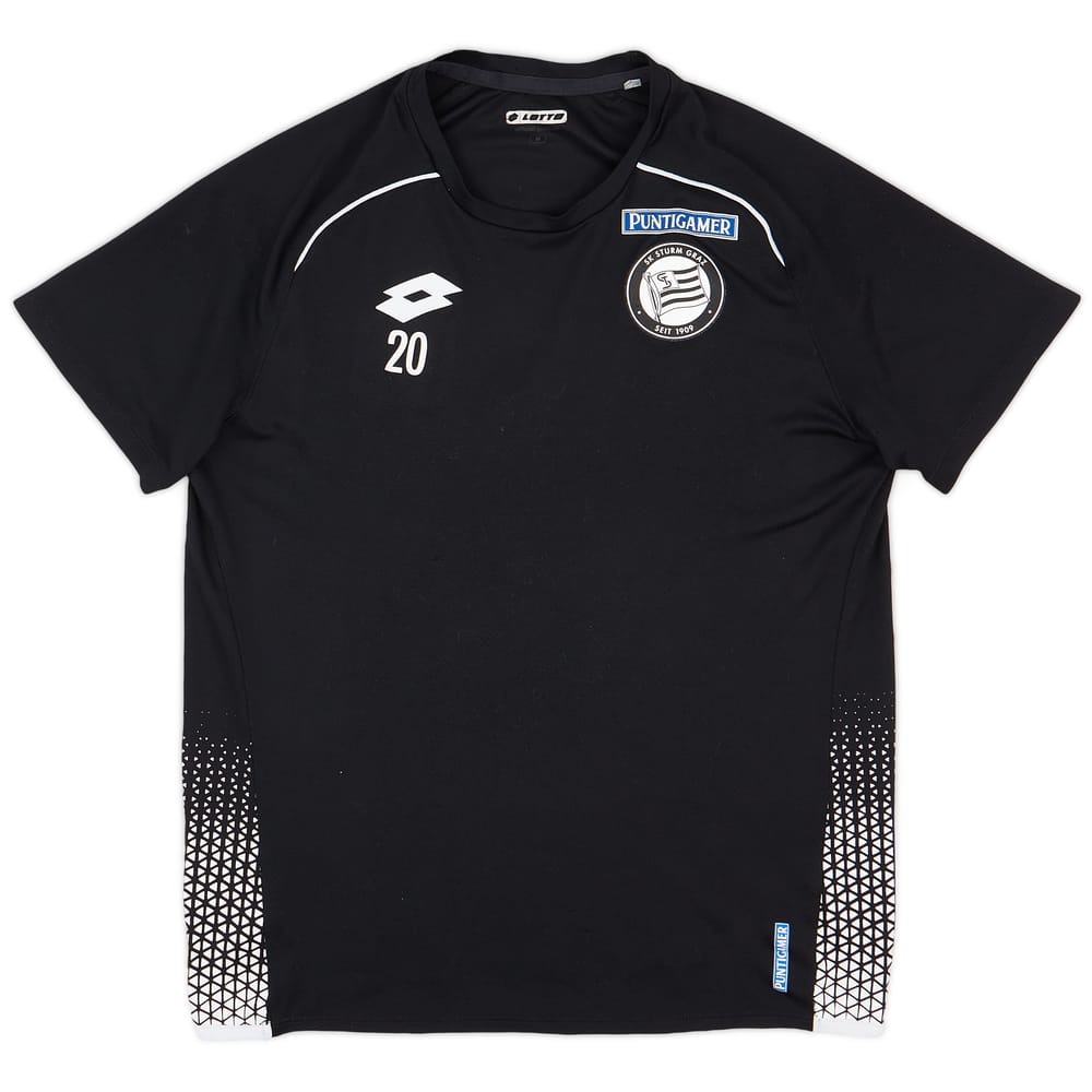 2016-17 Sturm Graz Player Issue Lotto Training Shirt #20 - 6/10 - (M)