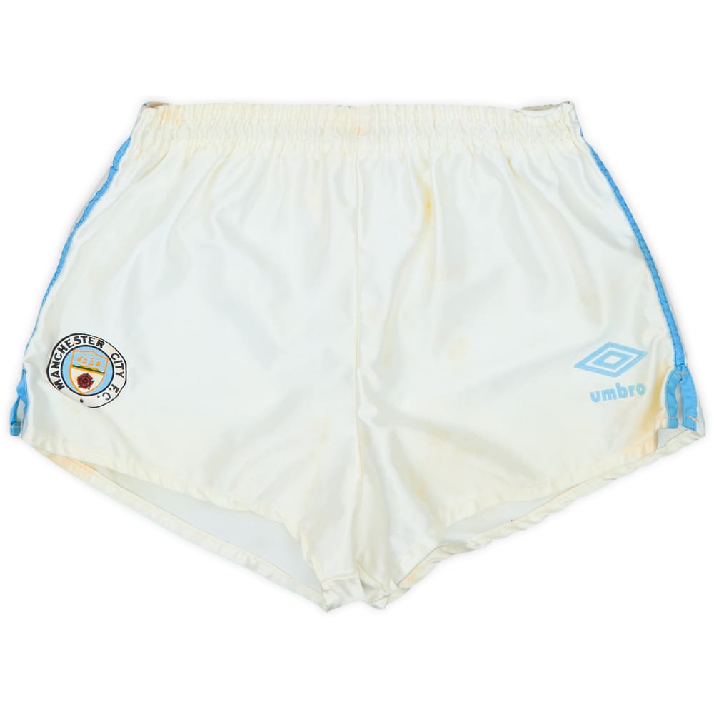 1985-87 Manchester City Home Shorts - 5/10 - (M)