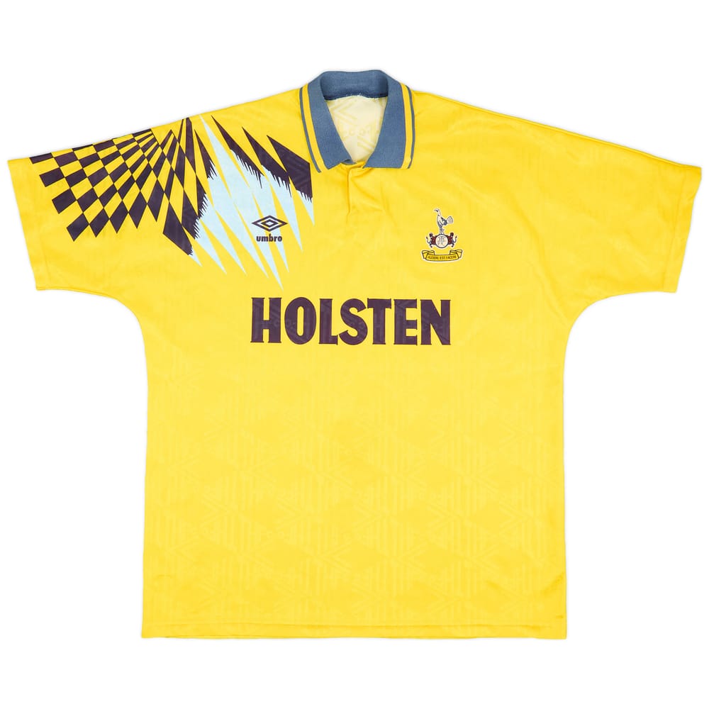 1991-95 Tottenham Away Shirt - 8/10 - (L)