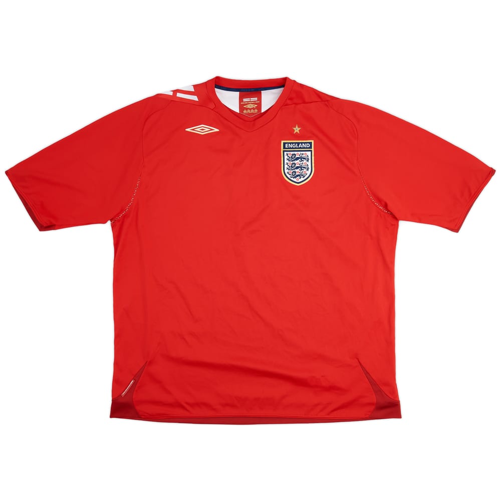 2006-08 England Away Shirt - 8/10 - (3XL)