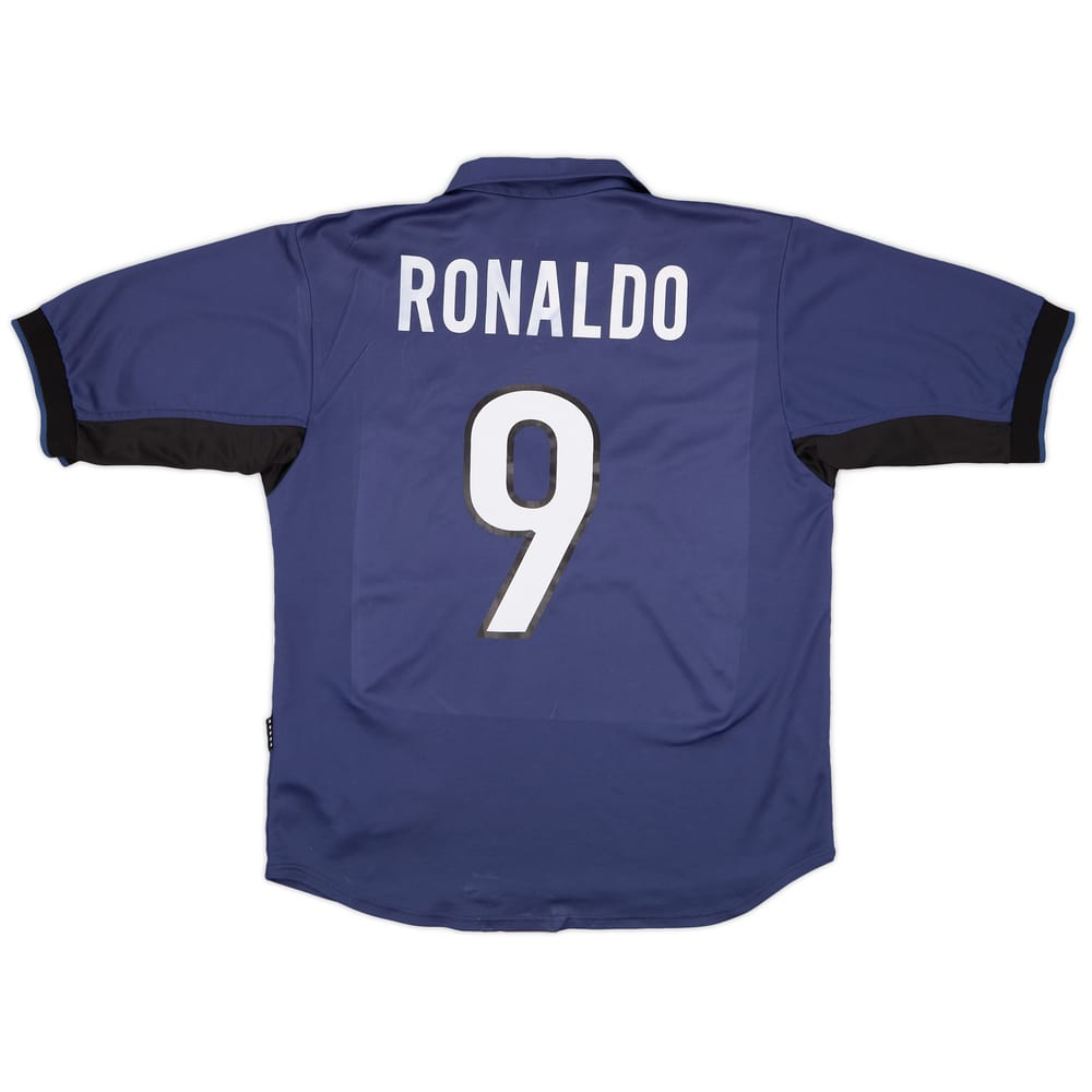 1998-99 Inter Milan Third Shirt Ronaldo #9 - 6/10 - (M)