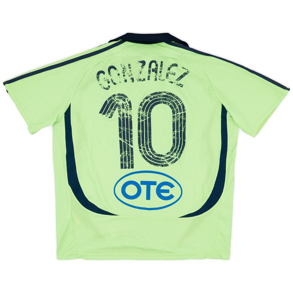 2006-07 Panathinaikos Third Shirt Gonzalez #10 - 4/10 - (M)