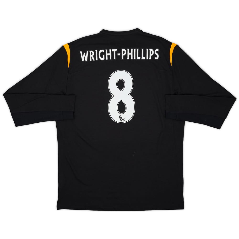 2009-10 Manchester City Away L/S Shirt Wright-Phillips #8 (L)